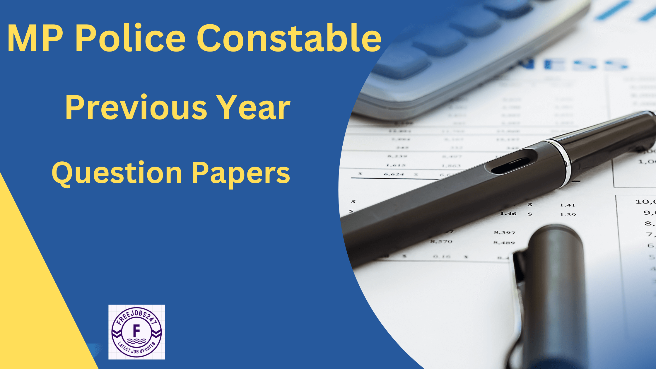 MP Police Constable Previous Year Question Papers