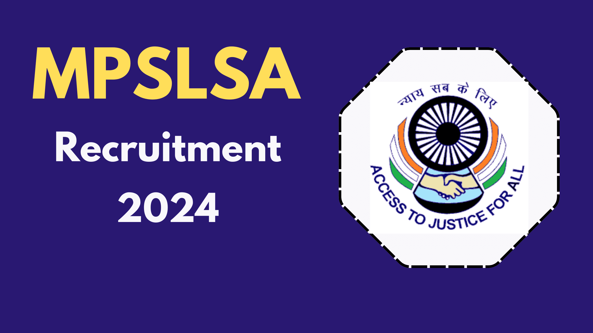 MPSLSA Recruitment 2024