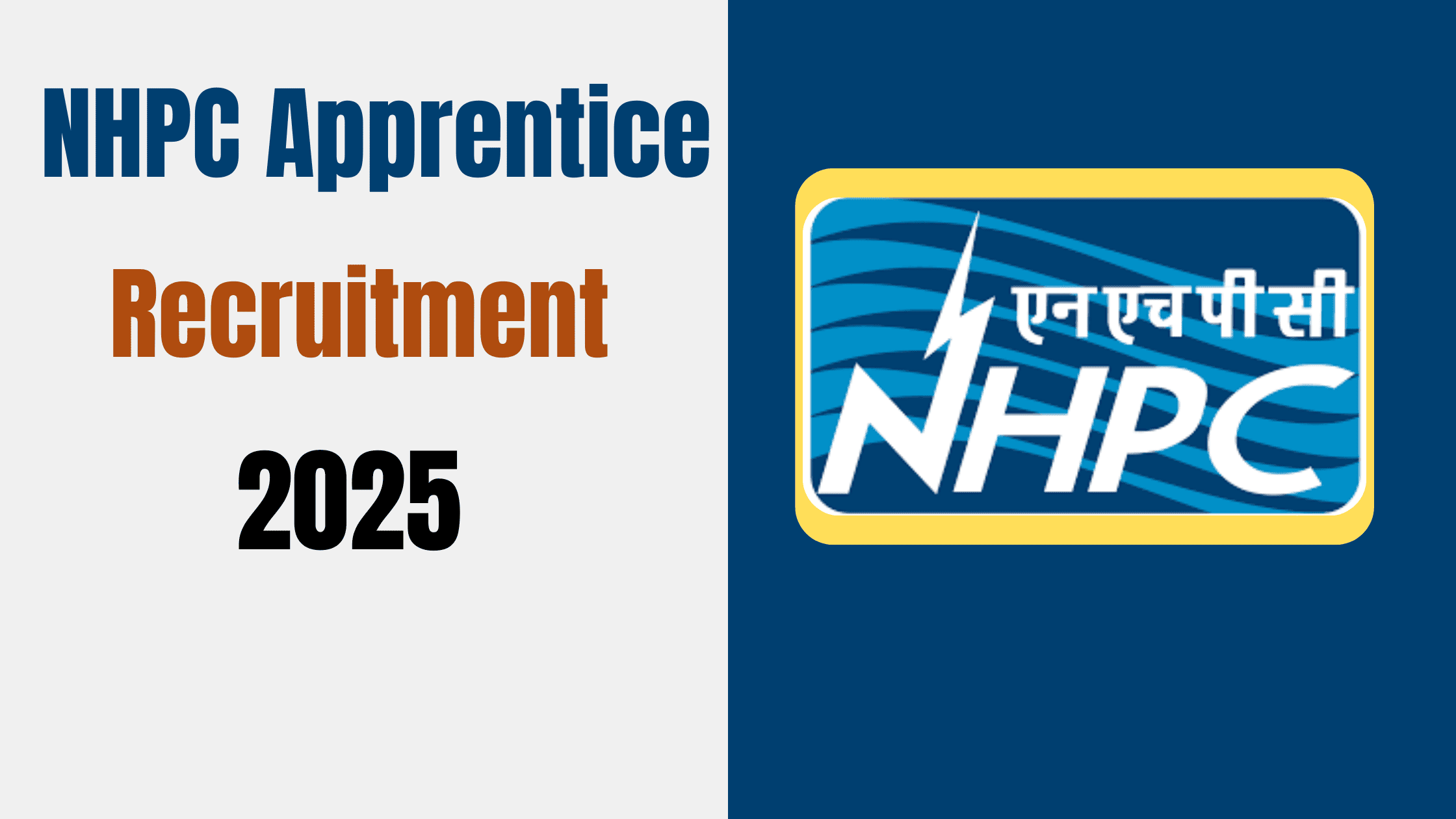 NHPC Apprentice Recruitment 2025