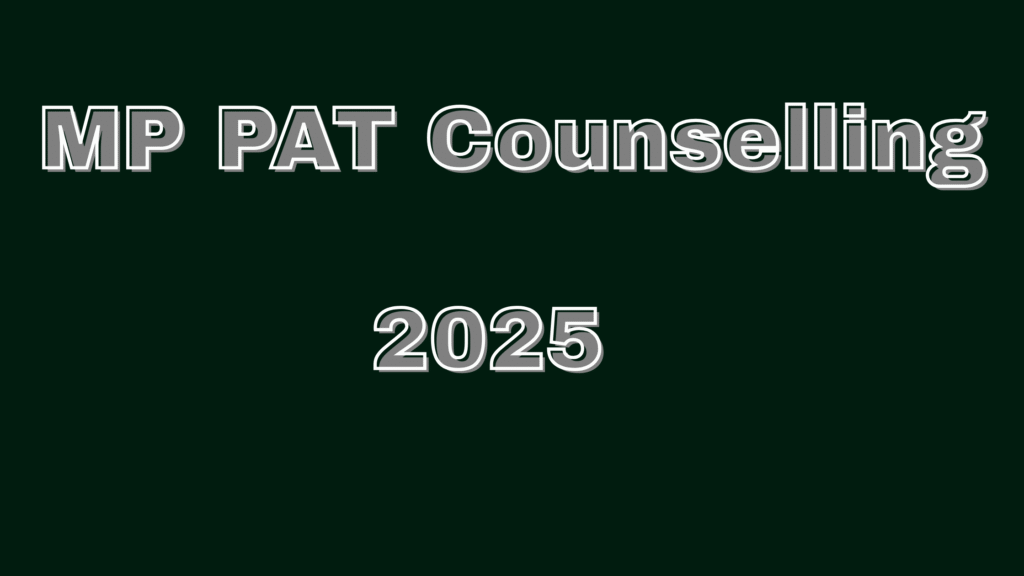 MP PAT Counselling