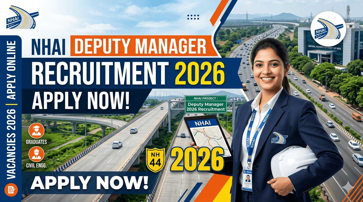 NHAI Deputy Manager Recruitment 2026