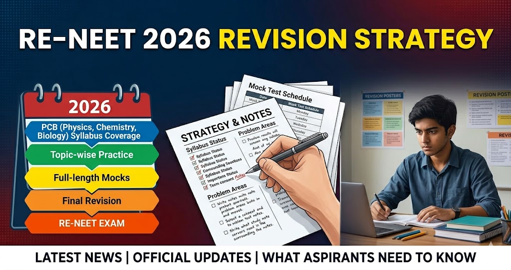 Re-NEET 2026 Revision Strategy