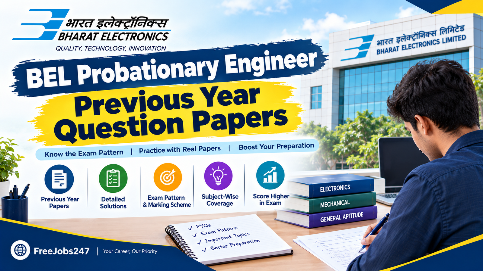 BEL Probationary Engineer Previous Year Question Papers