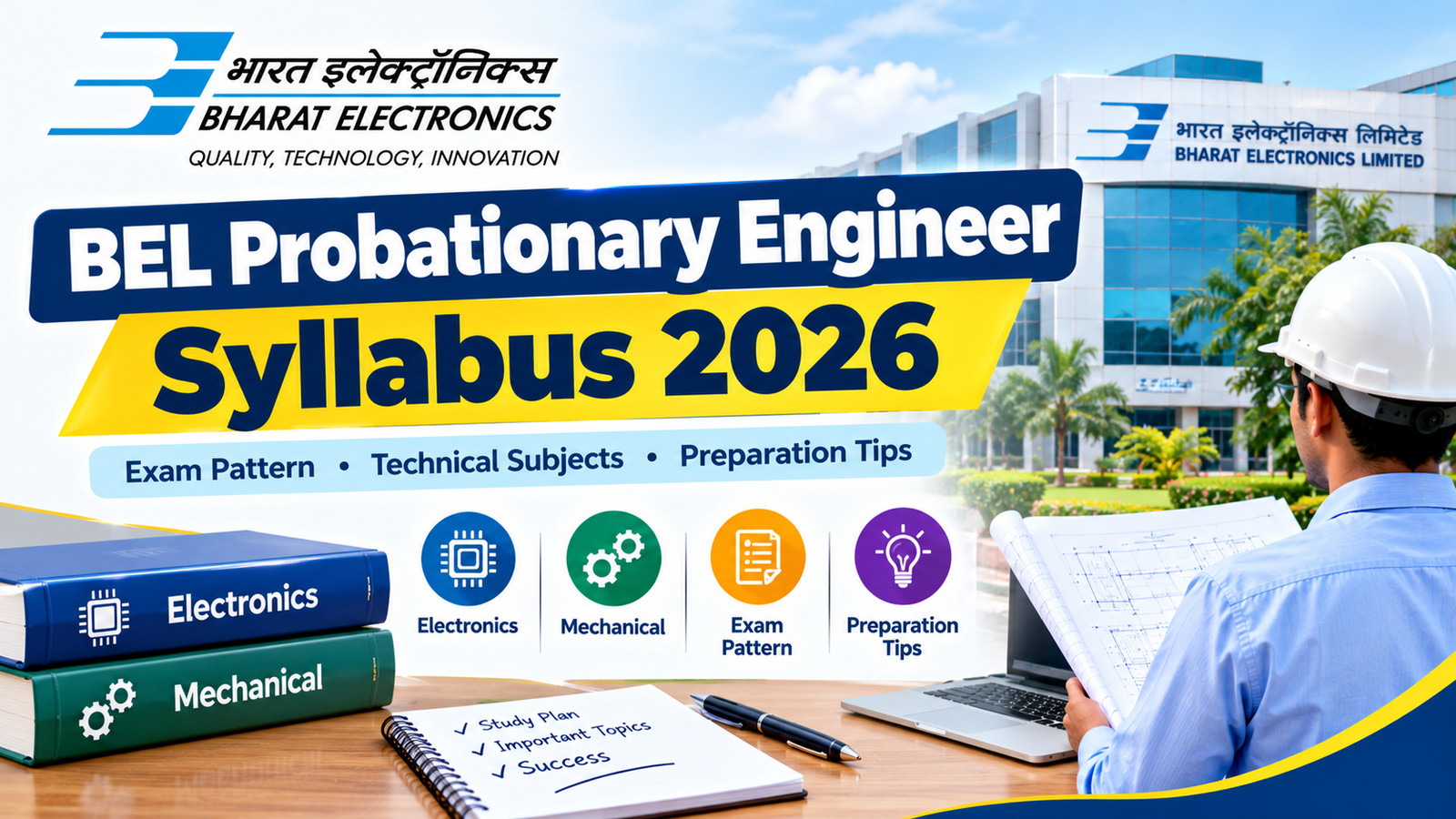 BEL Probationary Engineer Syllabus 2026