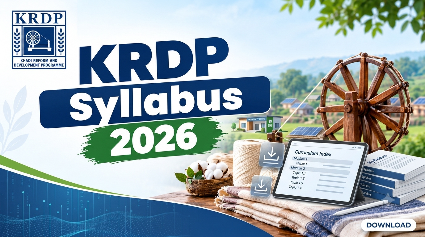 KRDP Syllabus 2026