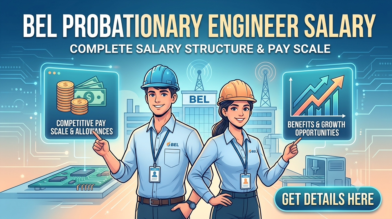 BEL Probationary Engineer Salary